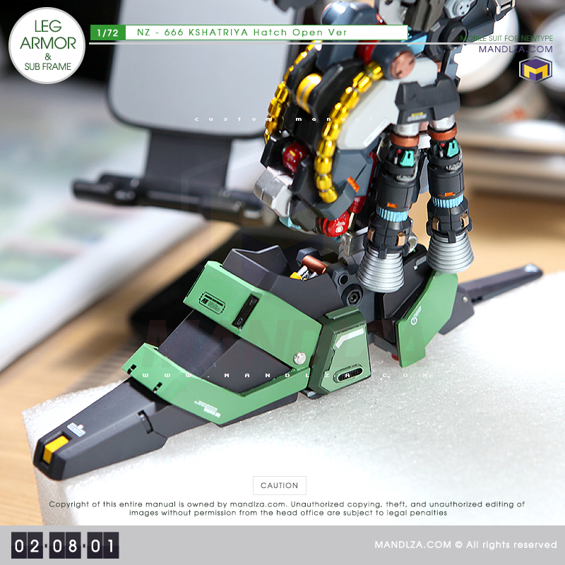 NZ-666 KSHATRIYA LEG ARMOR 02-08