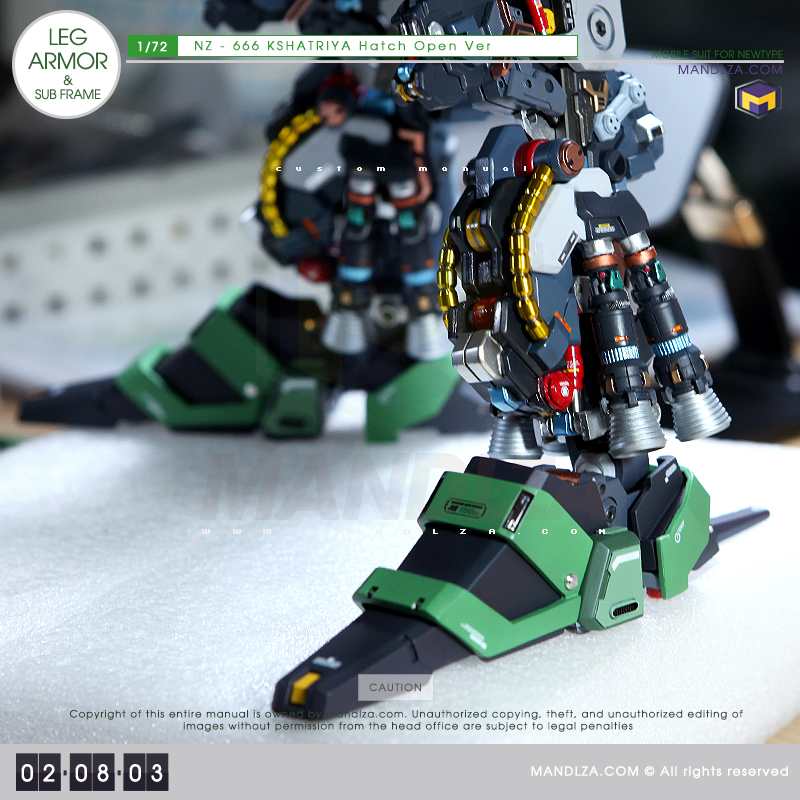 NZ-666 KSHATRIYA LEG ARMOR 02-08