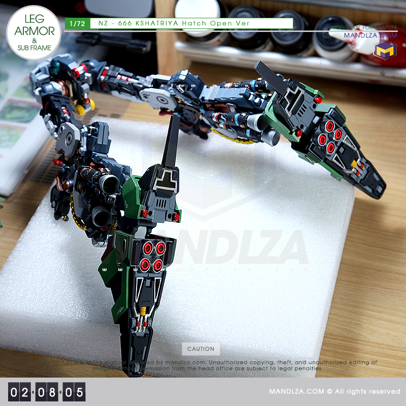 NZ-666 KSHATRIYA LEG ARMOR 02-08