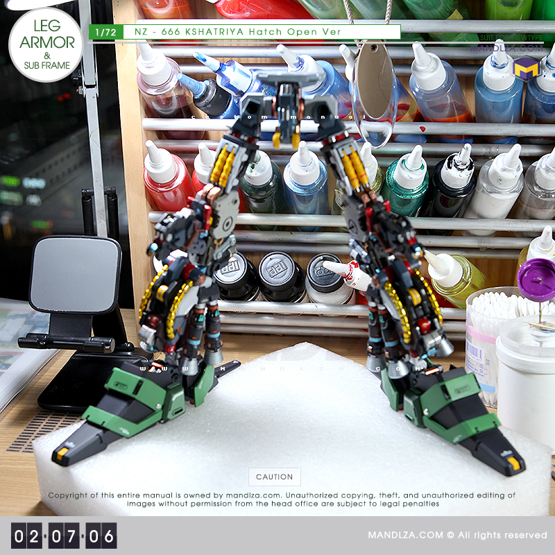 NZ-666 KSHATRIYA LEG ARMOR 02-07