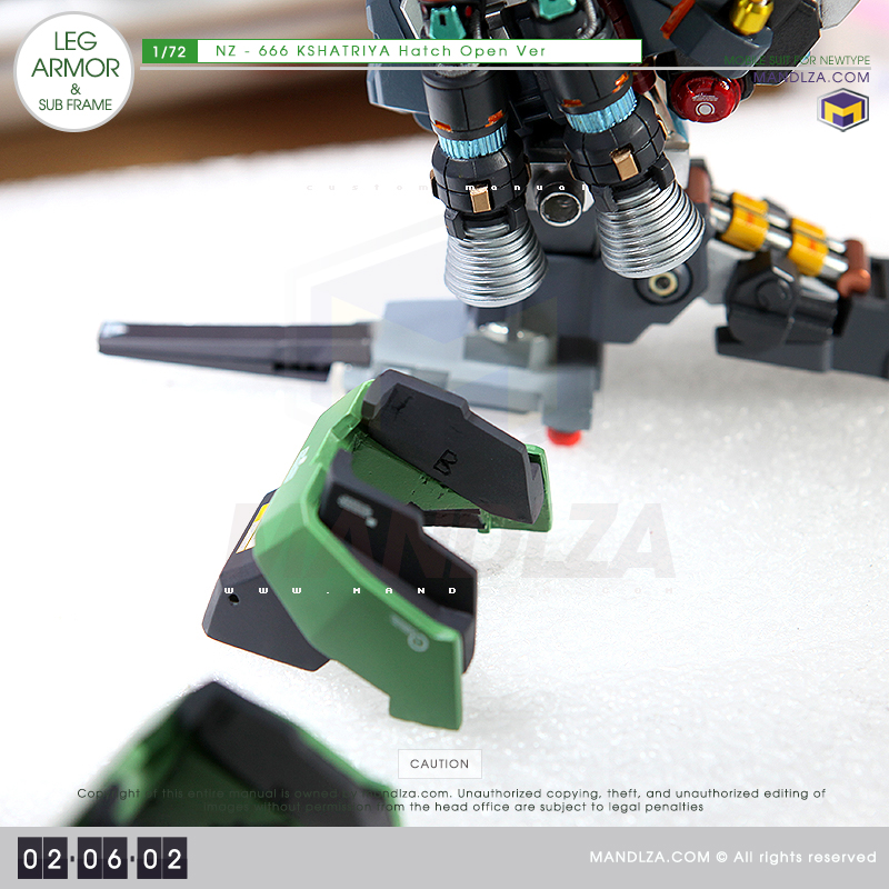 NZ-666 KSHATRIYA LEG ARMOR 02-06