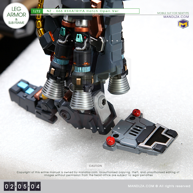 NZ-666 KSHATRIYA LEG ARMOR 02-05