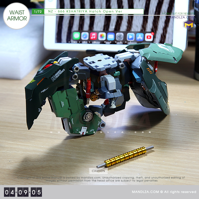 NZ-666 KSHATRIYA WAIST ARMOR 04-09