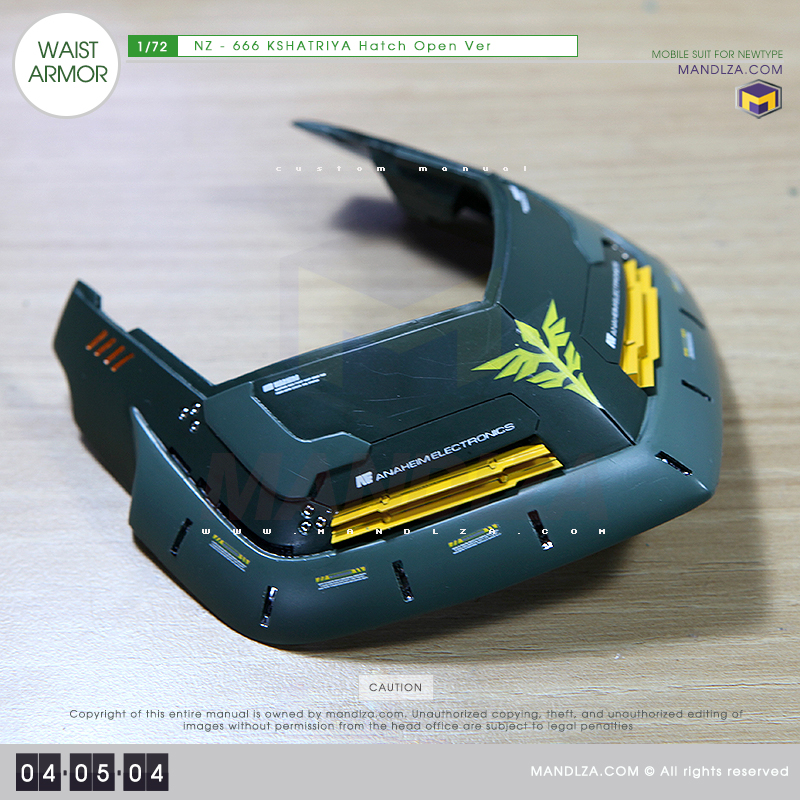 NZ-666 KSHATRIYA WAIST ARMOR 04-05