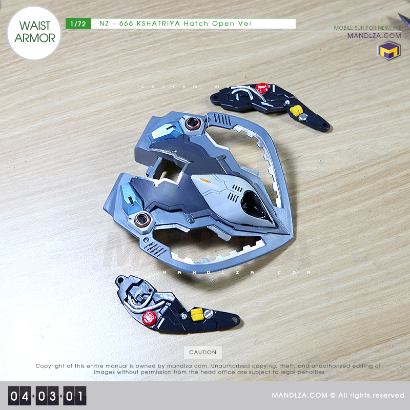 NZ-666 KSHATRIYA WAIST ARMOR 04-03