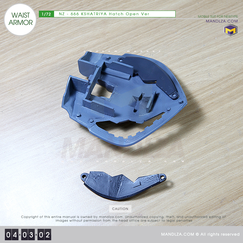 NZ-666 KSHATRIYA WAIST ARMOR 04-03