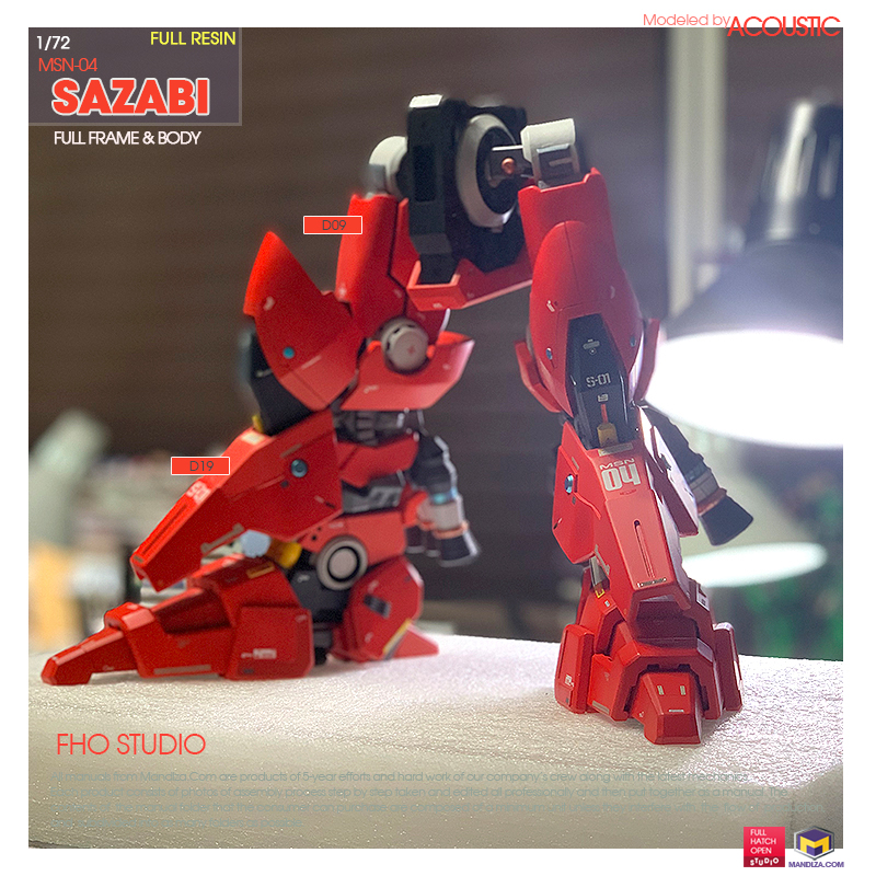 LEG] SAZABI LEG ARMOR 01-06