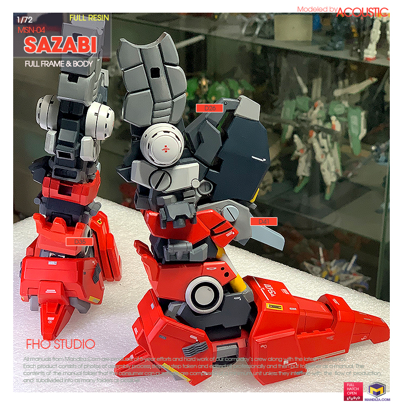 LEG] SAZABI LEG FRAME 01-03