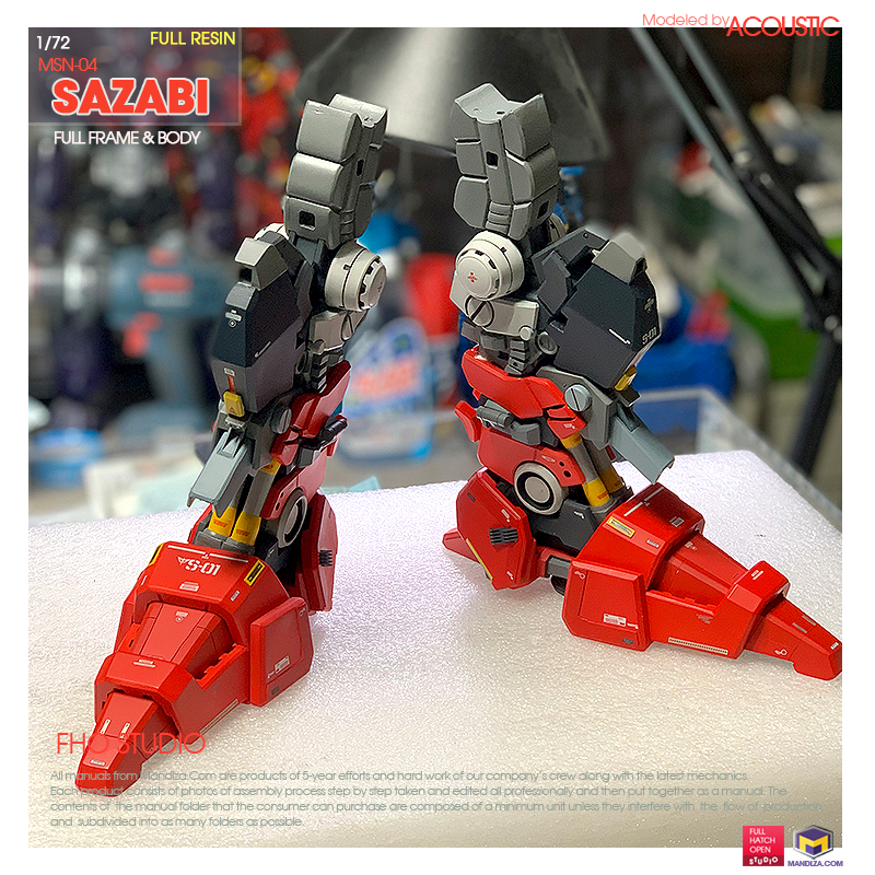 LEG] SAZABI LEG FRAME 01-03