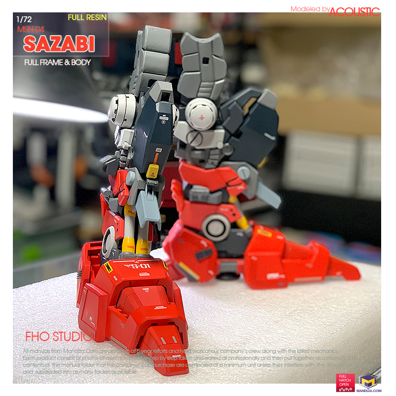 LEG] SAZABI LEG FRAME 01-03