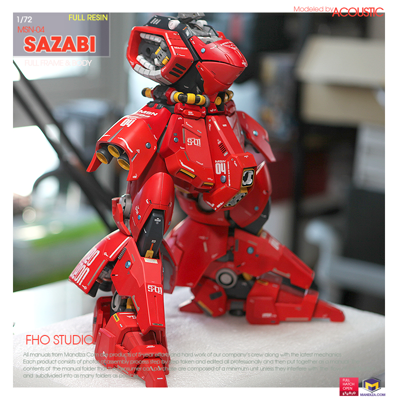 BODY] MSN-04 SAZABI BODY ARMOR 03-05