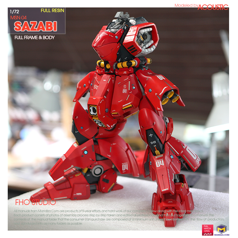 BODY] MSN-04 SAZABI BODY ARMOR 03-05