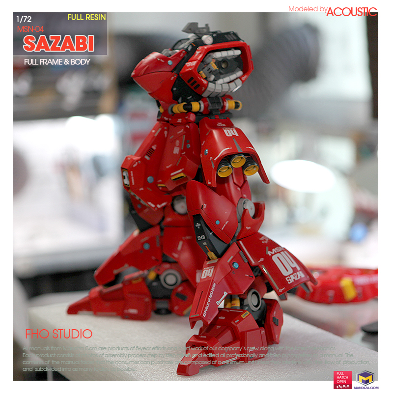 BODY] MSN-04 SAZABI BODY ARMOR 03-05