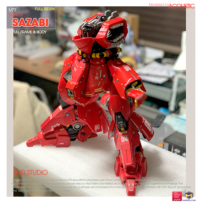 BODY] MSN-04 SAZABI BODY ARMOR 03-05