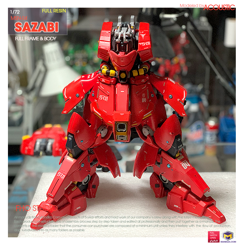 BODY] MSN-04 SAZABI BODY ARMOR 03-05