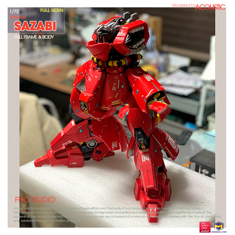 BODY] MSN-04 SAZABI BODY ARMOR 03-05