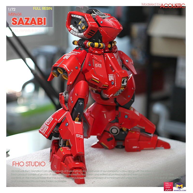 BODY] MSN-04 SAZABI BODY ARMOR 03-04