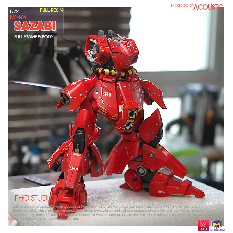 BODY] MSN-04 SAZABI BODY ARMOR 03-04