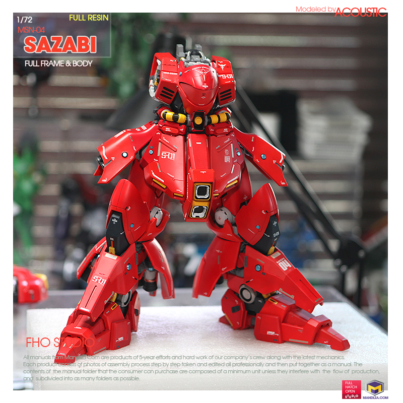 BODY] MSN-04 SAZABI BODY ARMOR 03-04