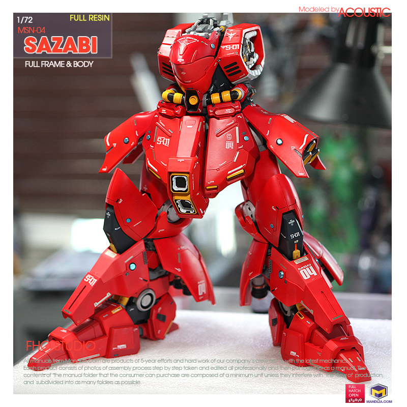 BODY] MSN-04 SAZABI BODY ARMOR 03-04