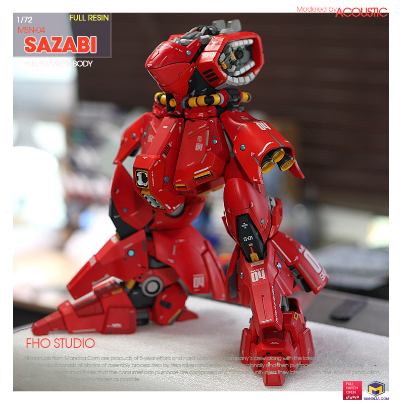 BODY] MSN-04 SAZABI BODY ARMOR 03-04