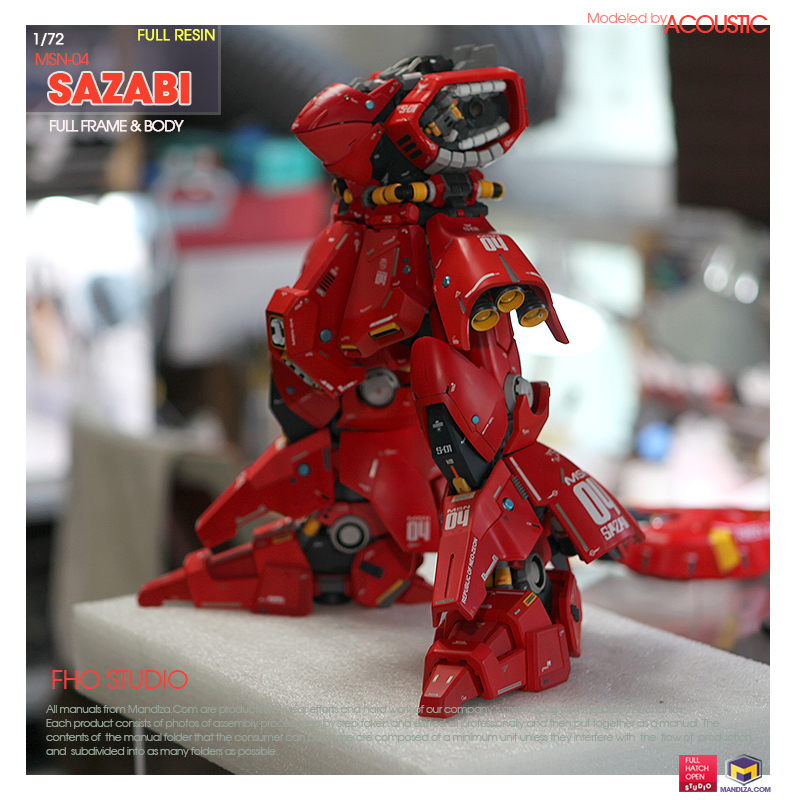 BODY] MSN-04 SAZABI BODY ARMOR 03-04