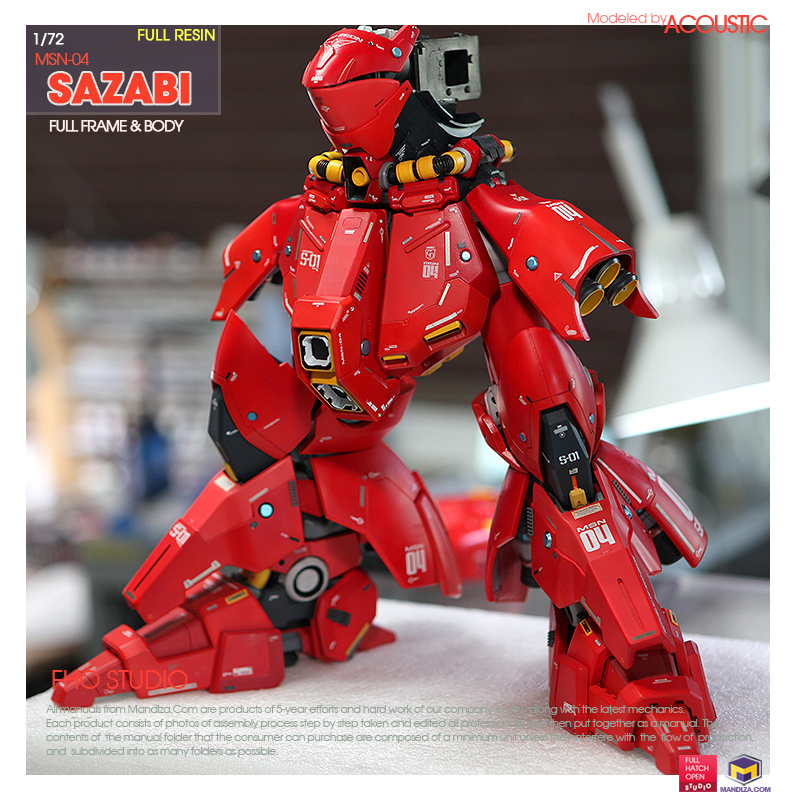 BODY] MSN-04 SAZABI BODY ARMOR 03-03