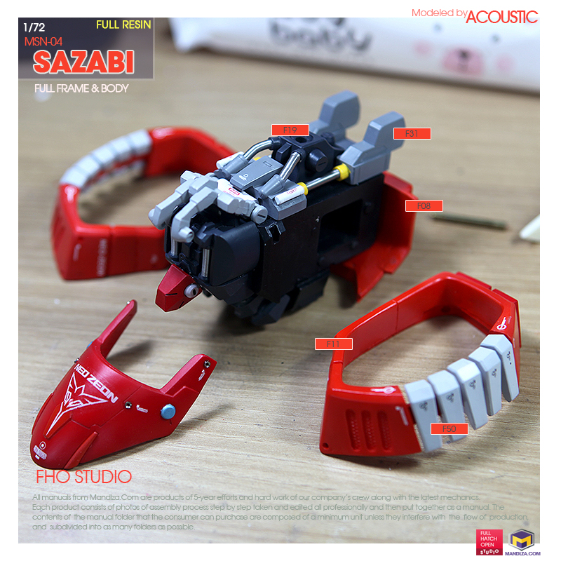 BODY] MSN-04 SAZABI BODY ARMOR 03-03