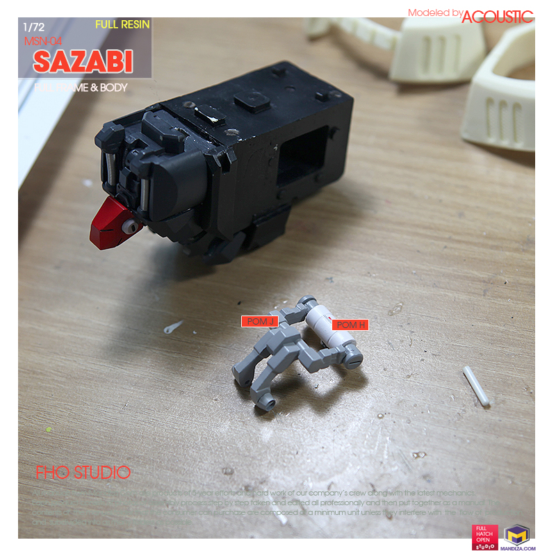 BODY] MSN-04 SAZABI BODY ARMOR 03-02