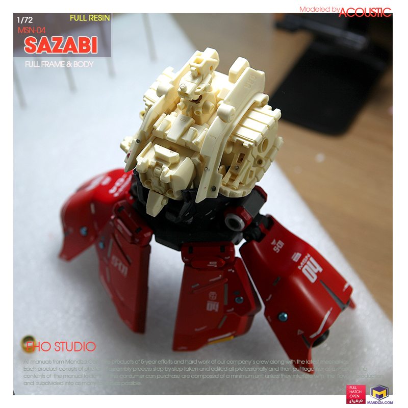 BODY] MSN-04 SAZABI BODY ARMOR 03-01