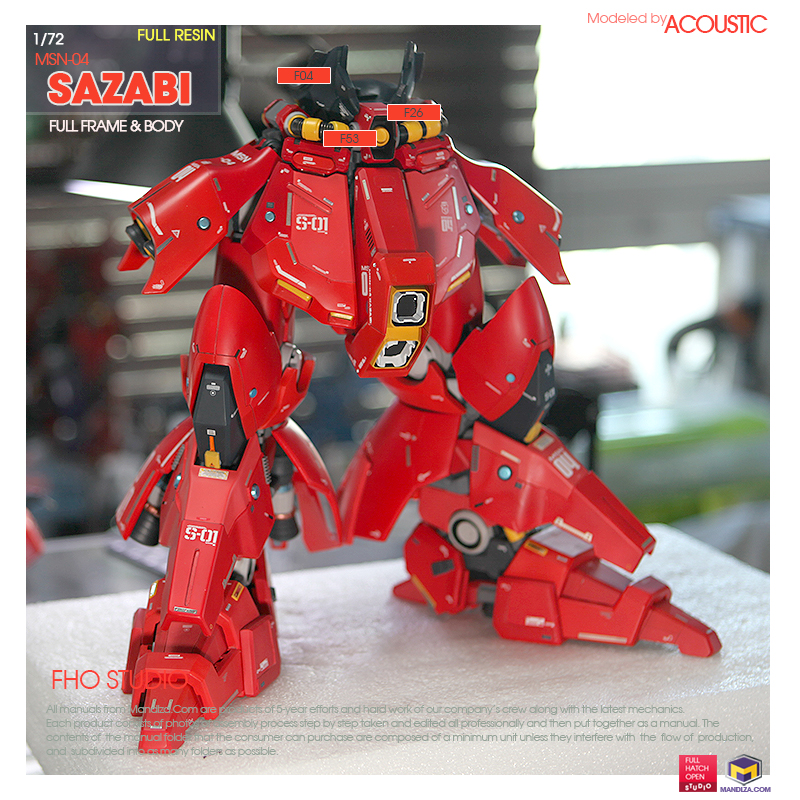 BODY] MSN-04 SAZABI BODY ARMOR 03-01