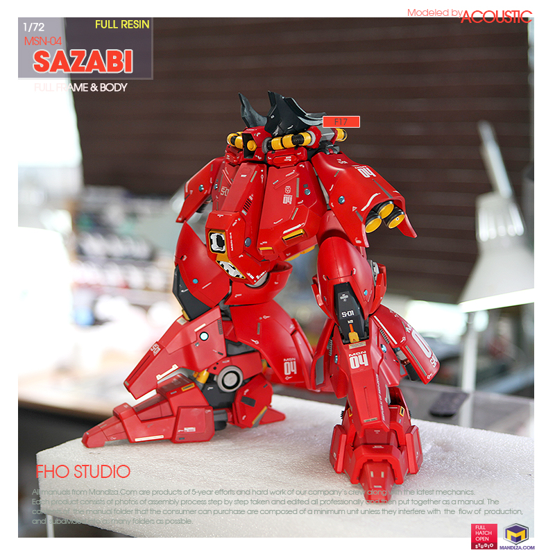 BODY] MSN-04 SAZABI BODY ARMOR 03-01