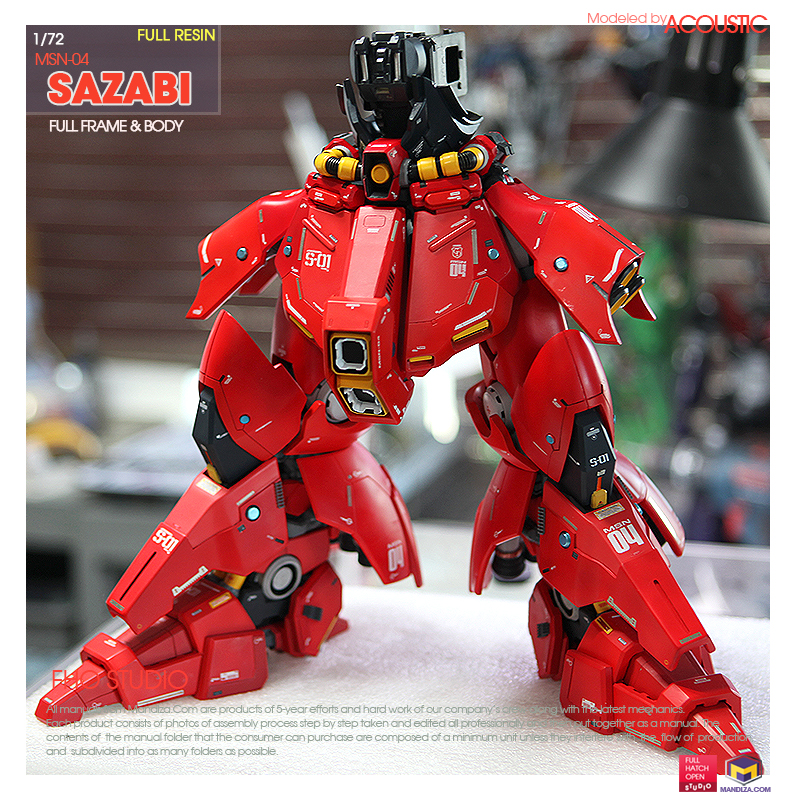 BODY] MSN-04 SAZABI BODY ARMOR 03-01