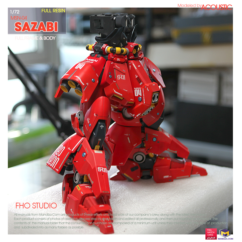 BODY] MSN-04 SAZABI BODY ARMOR 03-01