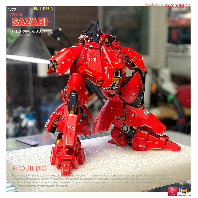 BODY] MSN-04 SAZABI BODY ARMOR 03-01