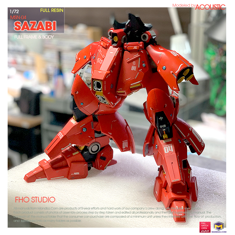 BODY] MSN-04 SAZABI BODY ARMOR 03-01