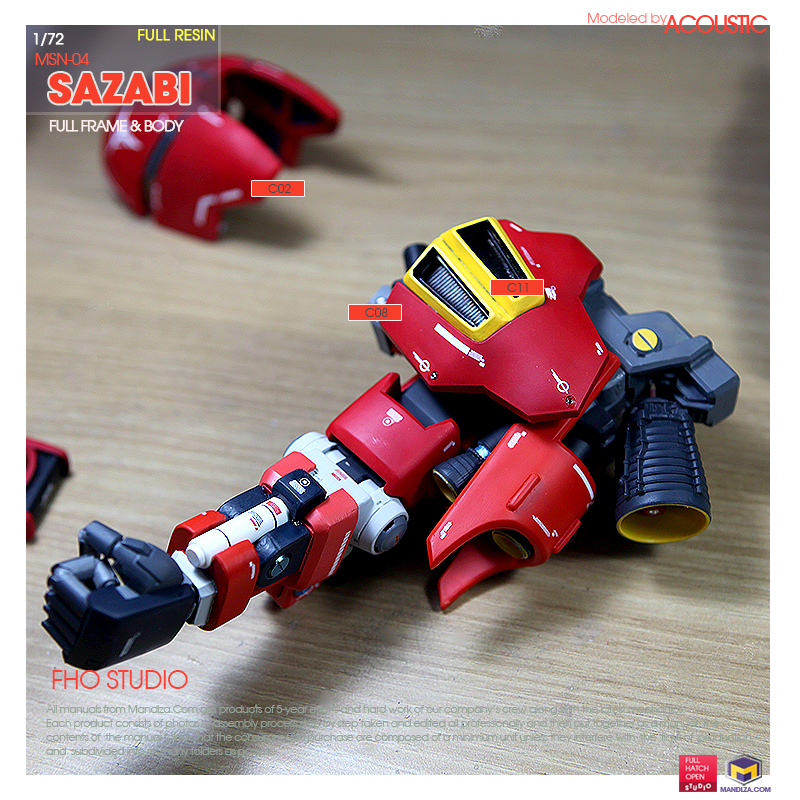 ARM] MSN-04 SAZABI ARM 04-09