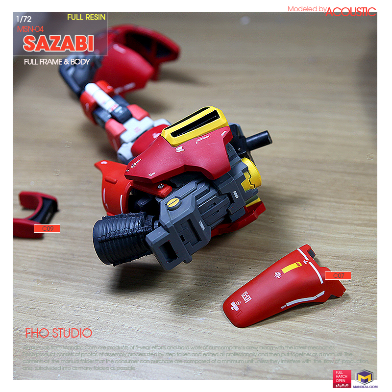 ARM] MSN-04 SAZABI ARM 04-09