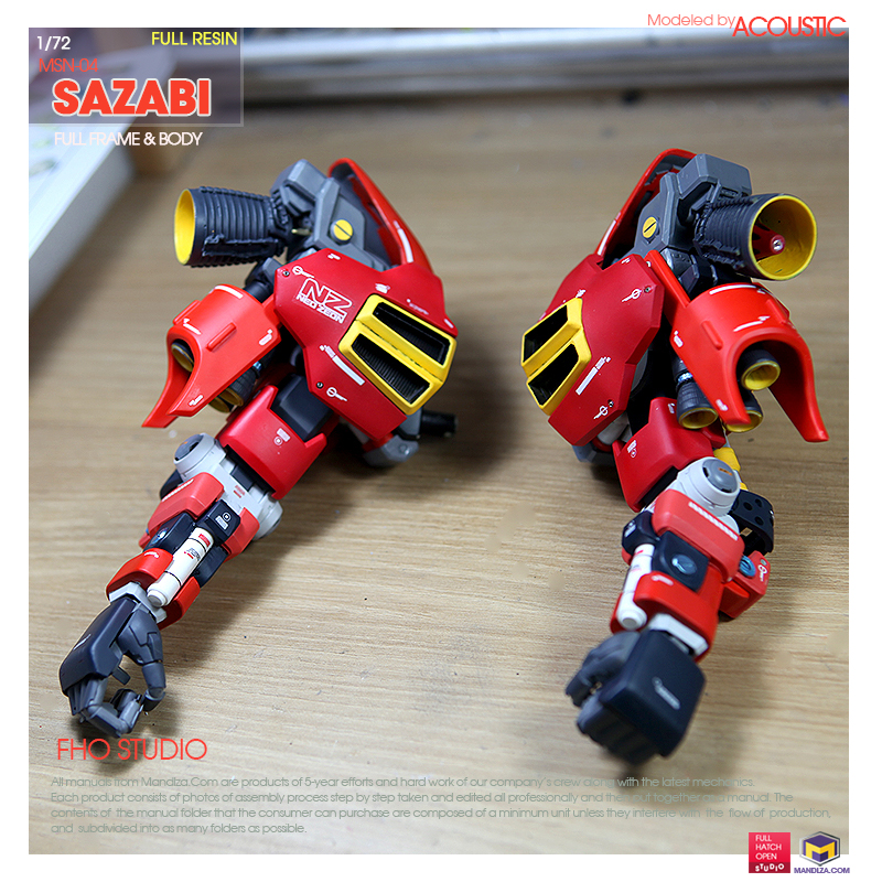 ARM] MSN-04 SAZABI ARM 04-09