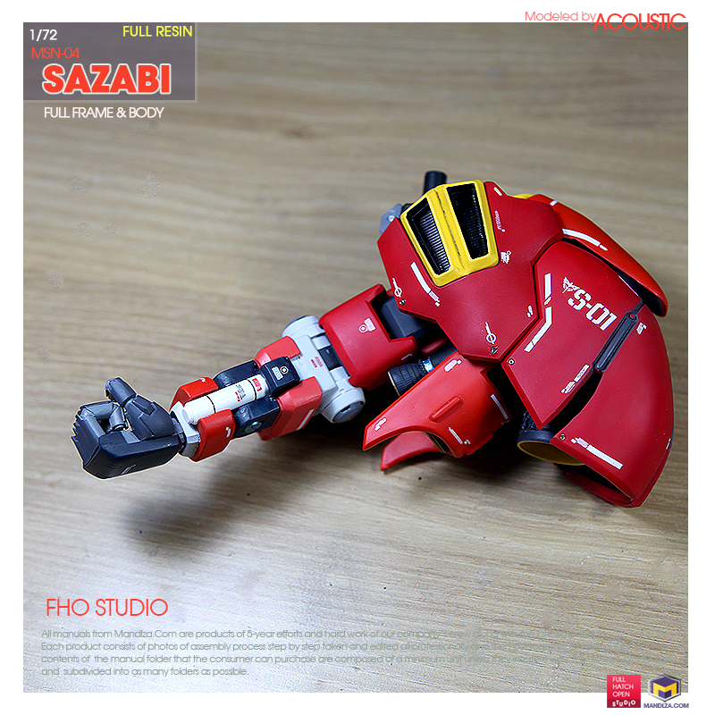 ARM] MSN-04 SAZABI ARM 04-09