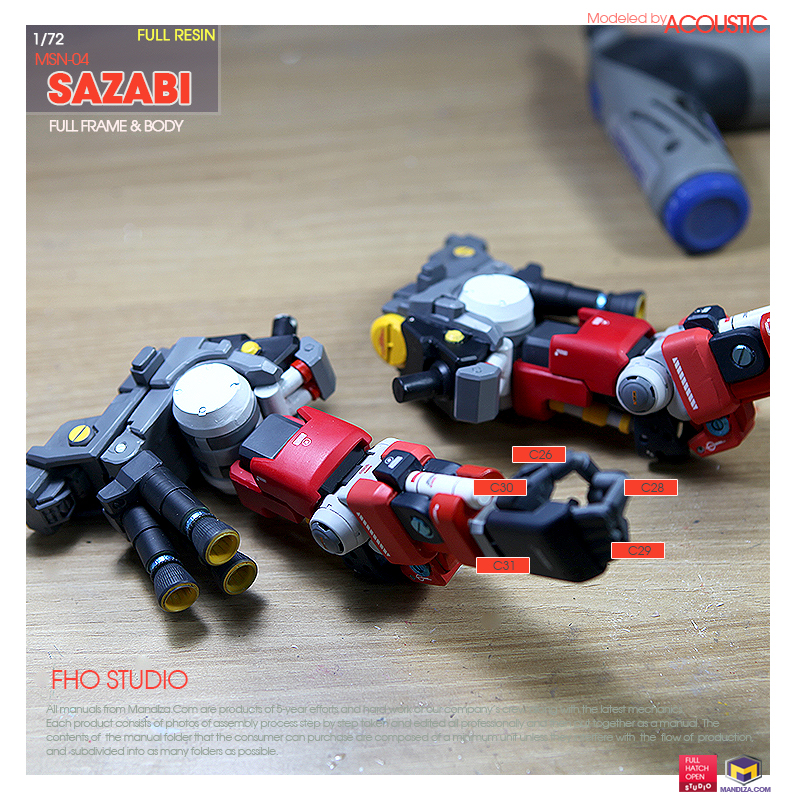 ARM] MSN-04 SAZABI ARM 04-07