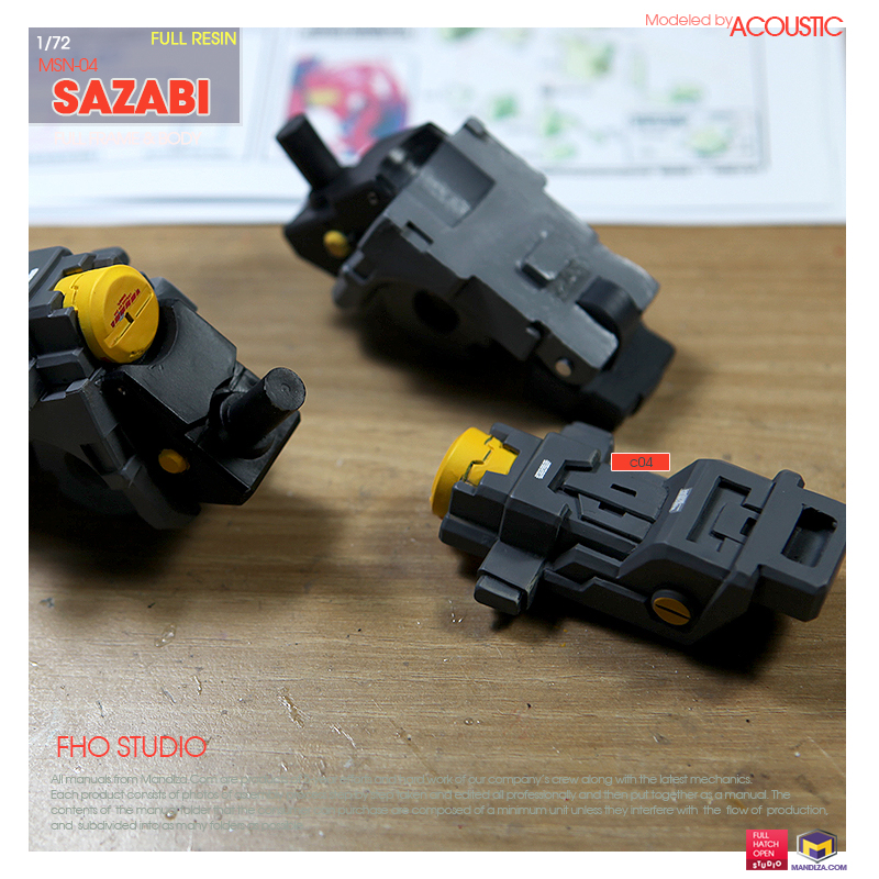 ARM] MSN-04 SAZABI ARM 04-01