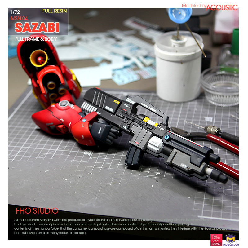 BEAM RIFLE] MSN-04 SAZABI 06-04