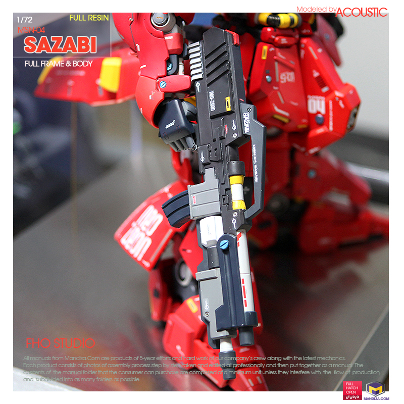 BEAM RIFLE] MSN-04 SAZABI 06-04