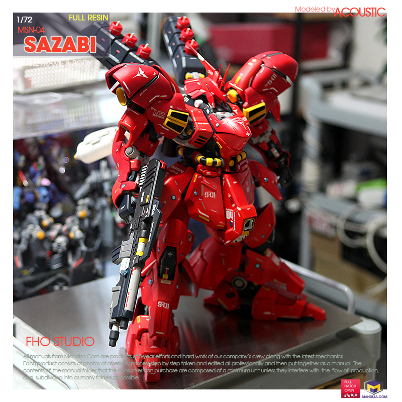 BEAM RIFLE] MSN-04 SAZABI 06-04