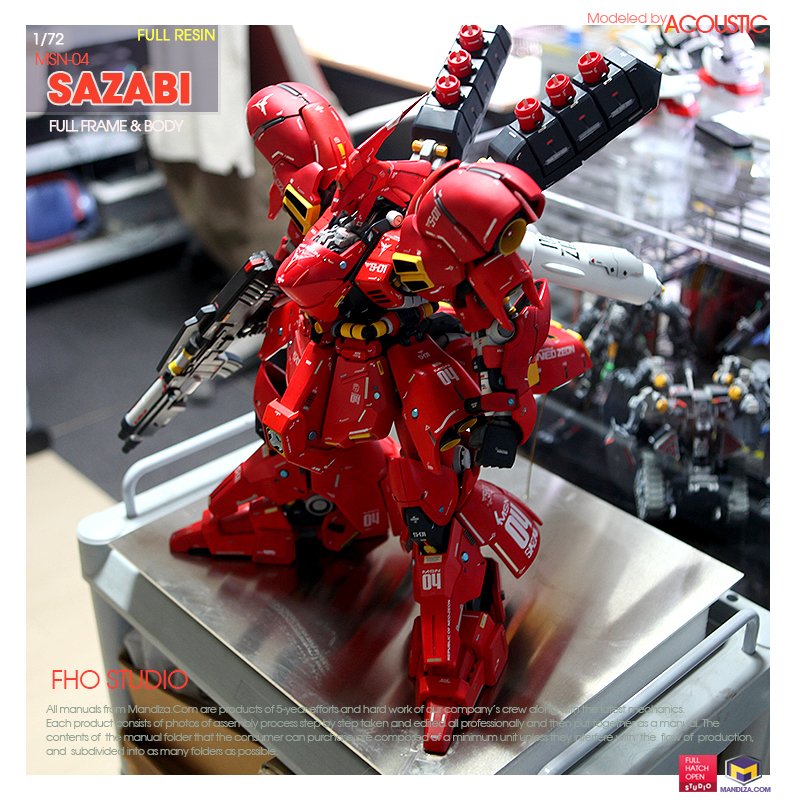 BEAM RIFLE] MSN-04 SAZABI 06-04