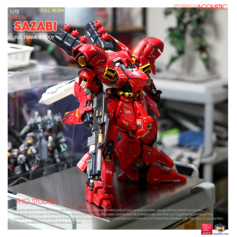 BEAM RIFLE] MSN-04 SAZABI 06-04