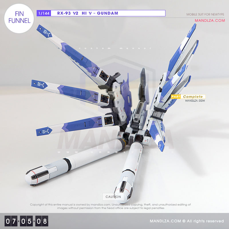 RX-93-υ2 Hi-Nu Gundam [FIN FUNNEL] 07-05